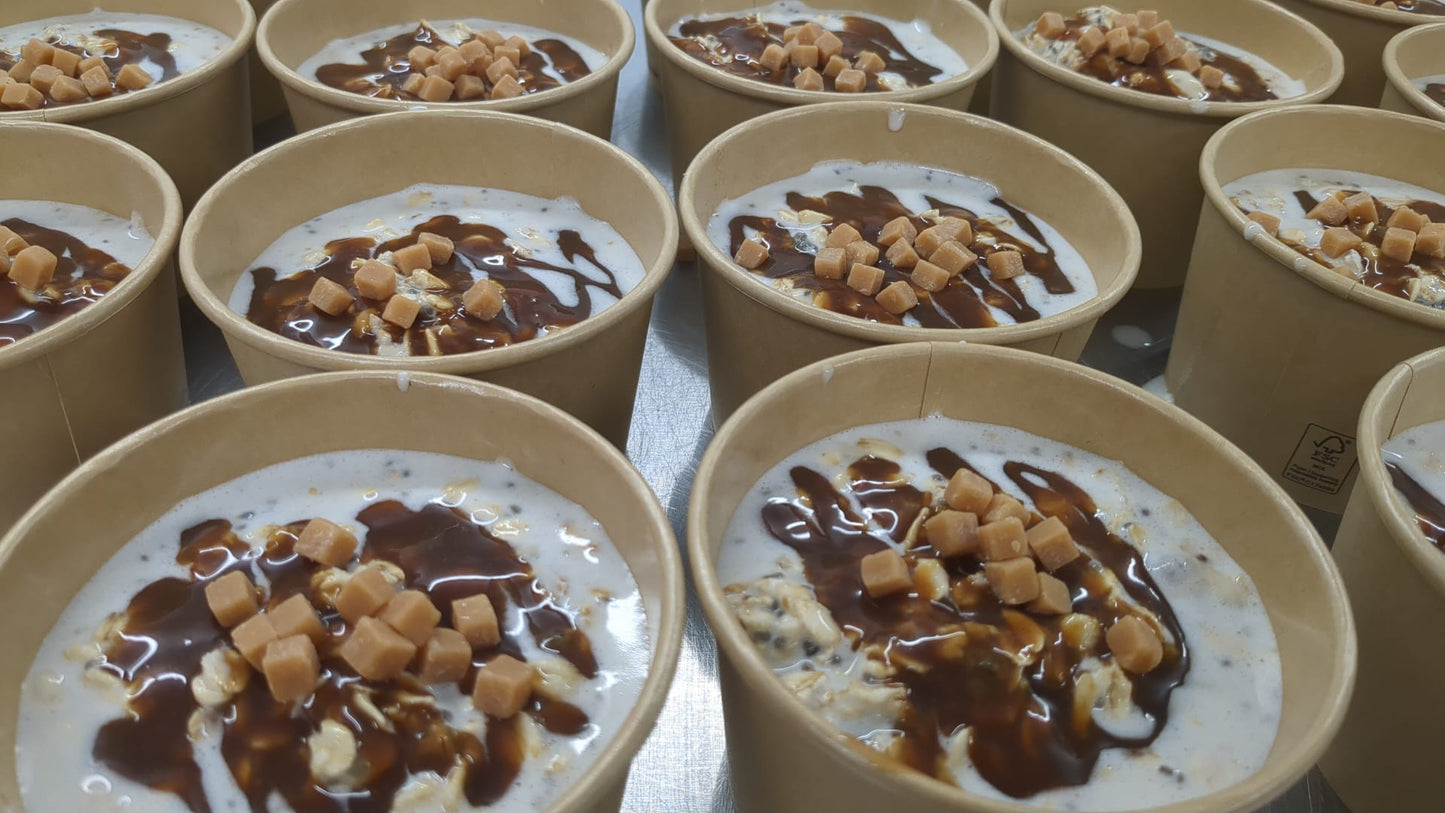 Toffee Apple Overnight Oats