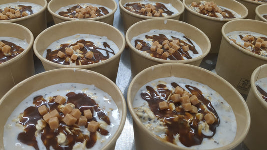 Toffee Apple Overnight Oats