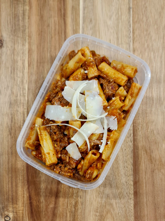 Beef Ragu with Parmesan