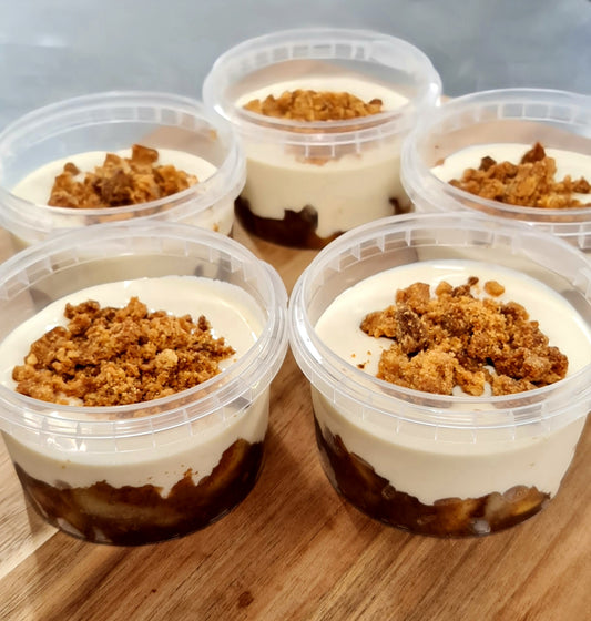 Apple Cinnamon Crumble Protein Pots