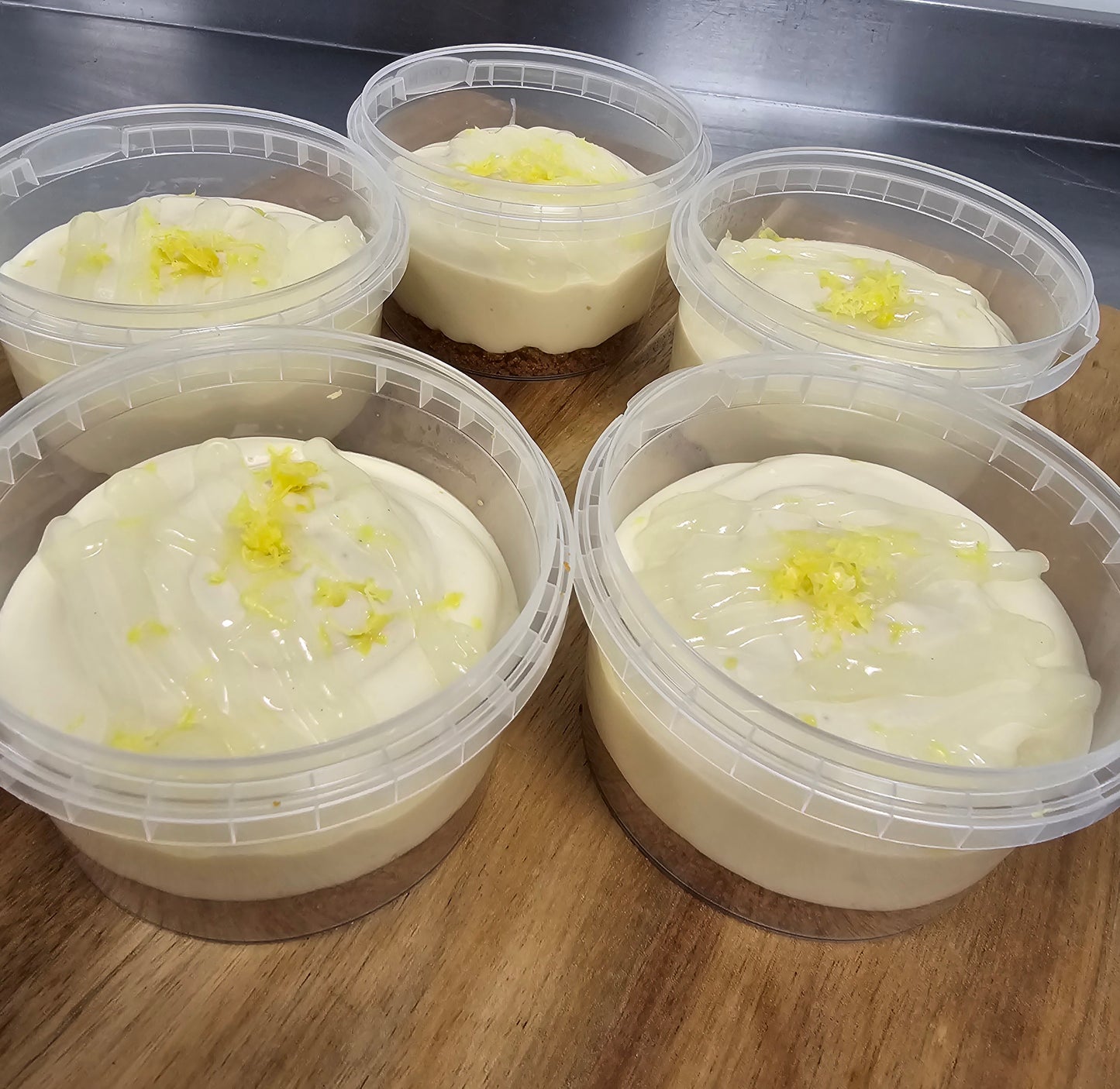 Lemon Protein Cheesecake 🍋