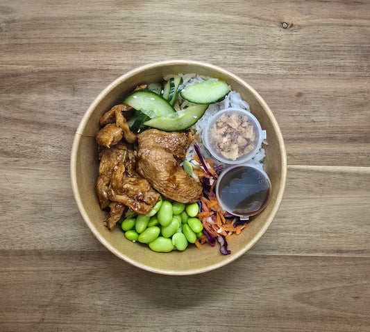 Teriyaki Chicken Poke Bowl